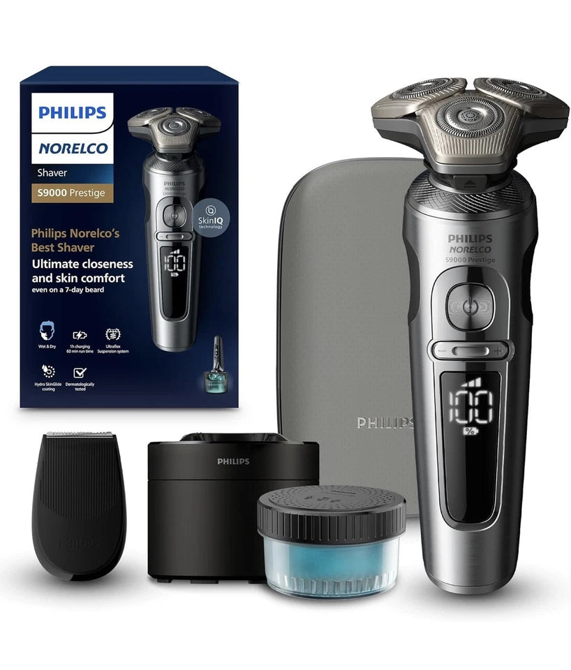 Philips Norelco Shaver Series 9000 Prestige, Wet and Dry Electric Shaver