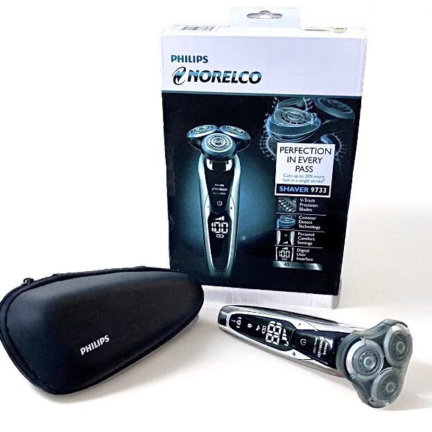 NEW Philips Norelco Series 9000 Wet/Dry Men's Electric Shaver Trimmer Kit S9733